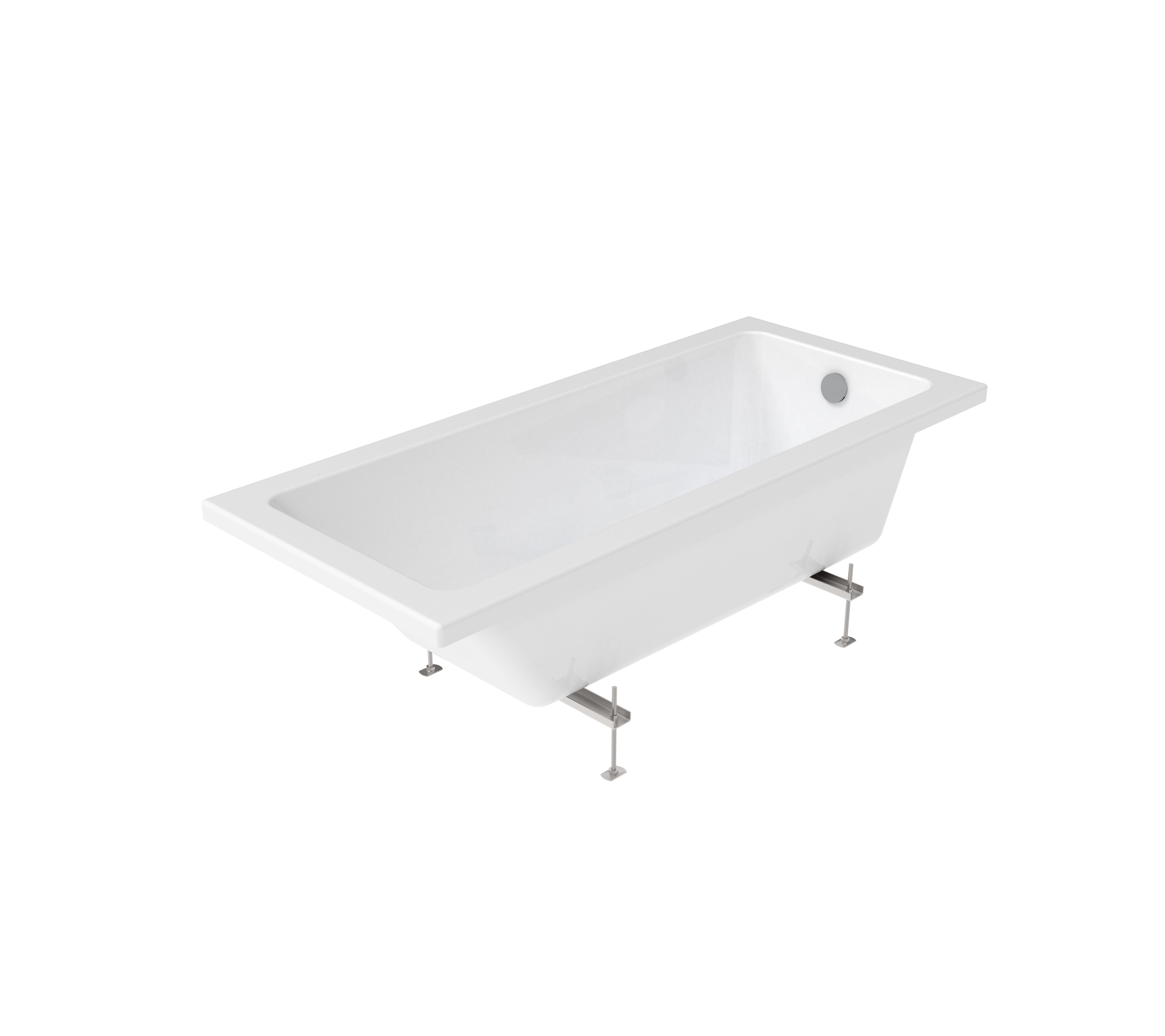 STETSON 1600x700mm bath single ended & bath legs