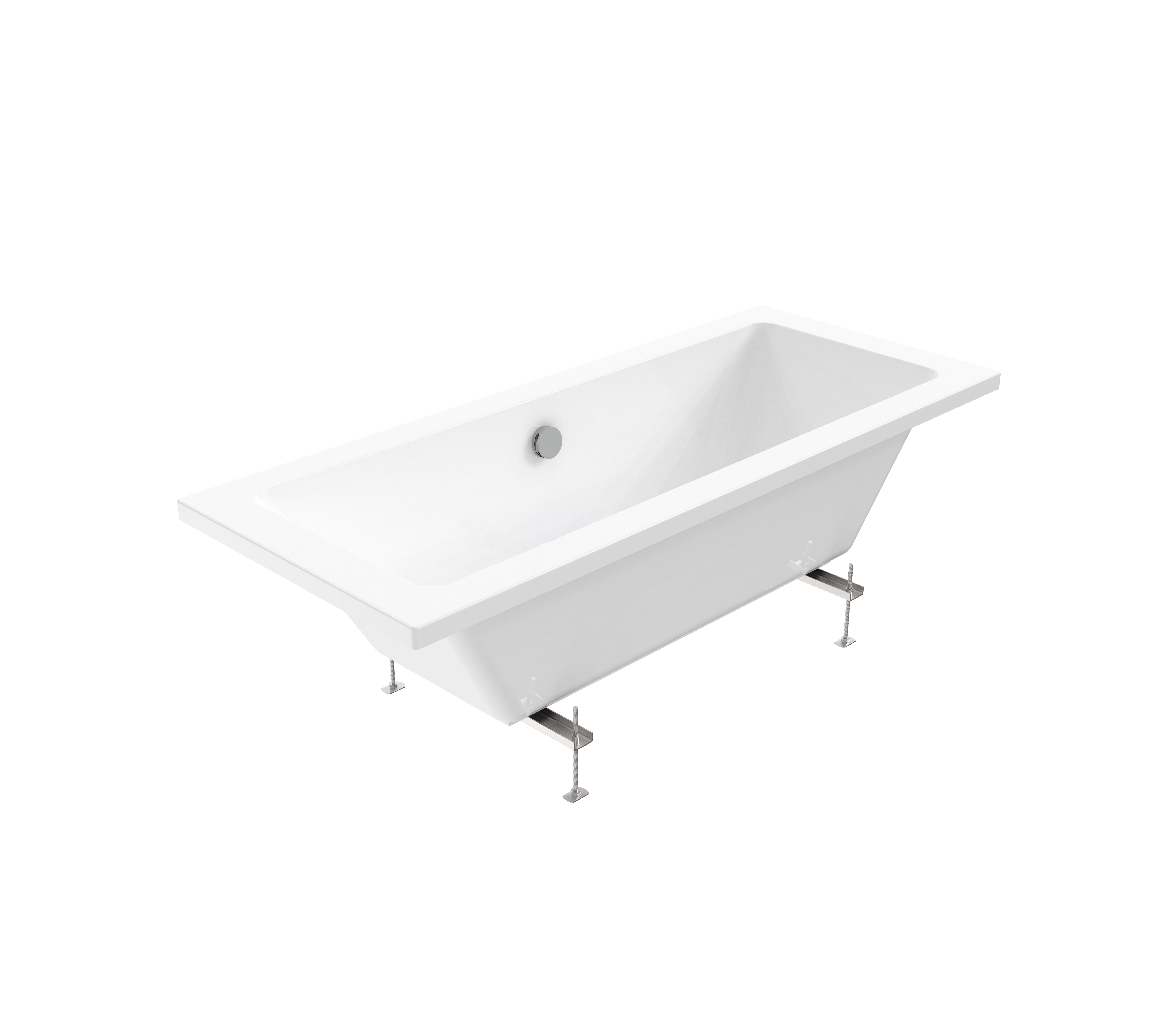 STETSON 1700x700mm bath double ended & bath legs