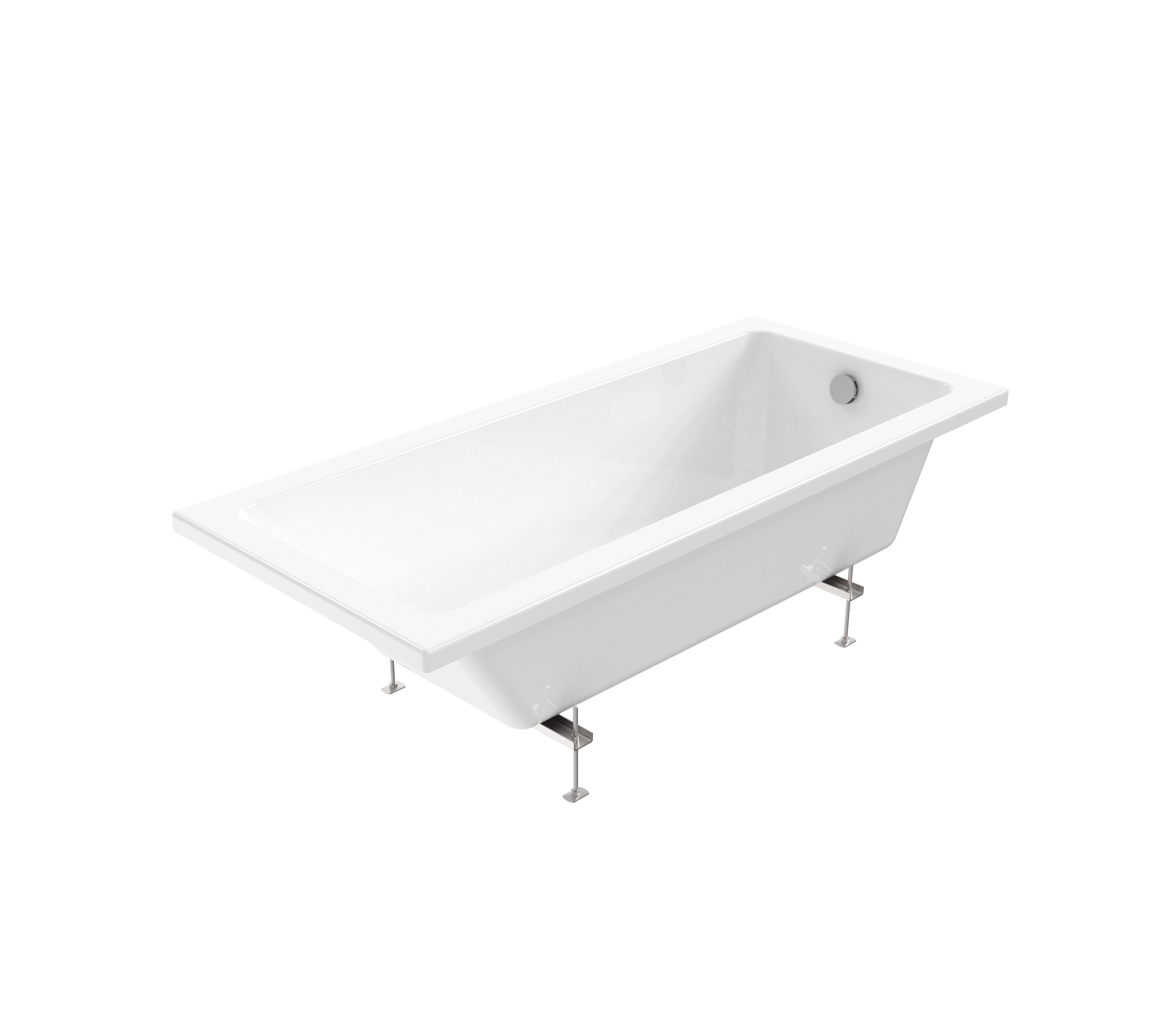 STETSON 1700x750mm bath single ended & bath legs
