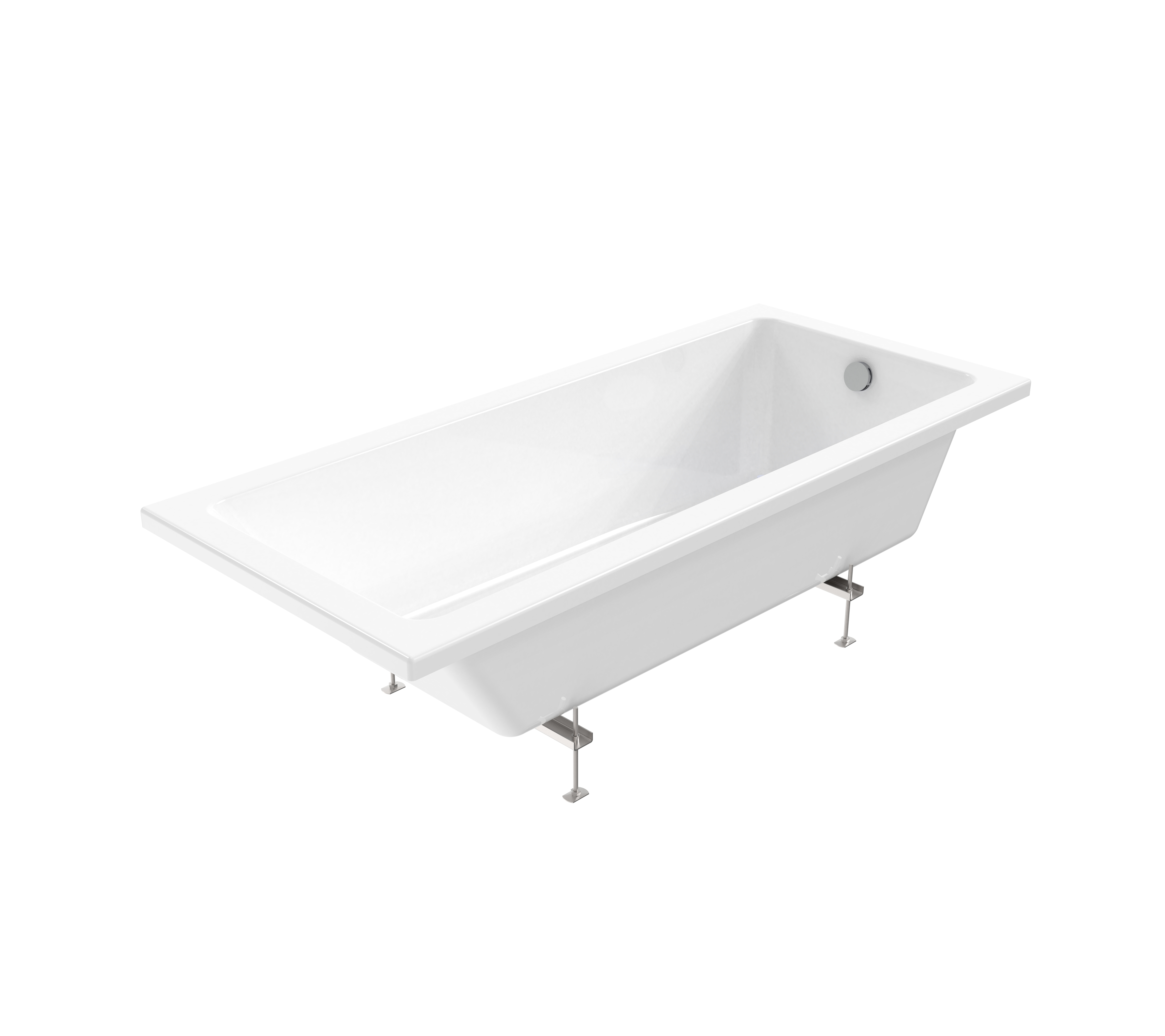 STETSON 1800x800mm bath single ended & bath legs