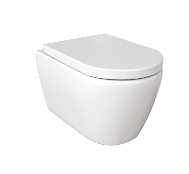UNI wall hung WC pan - rimless