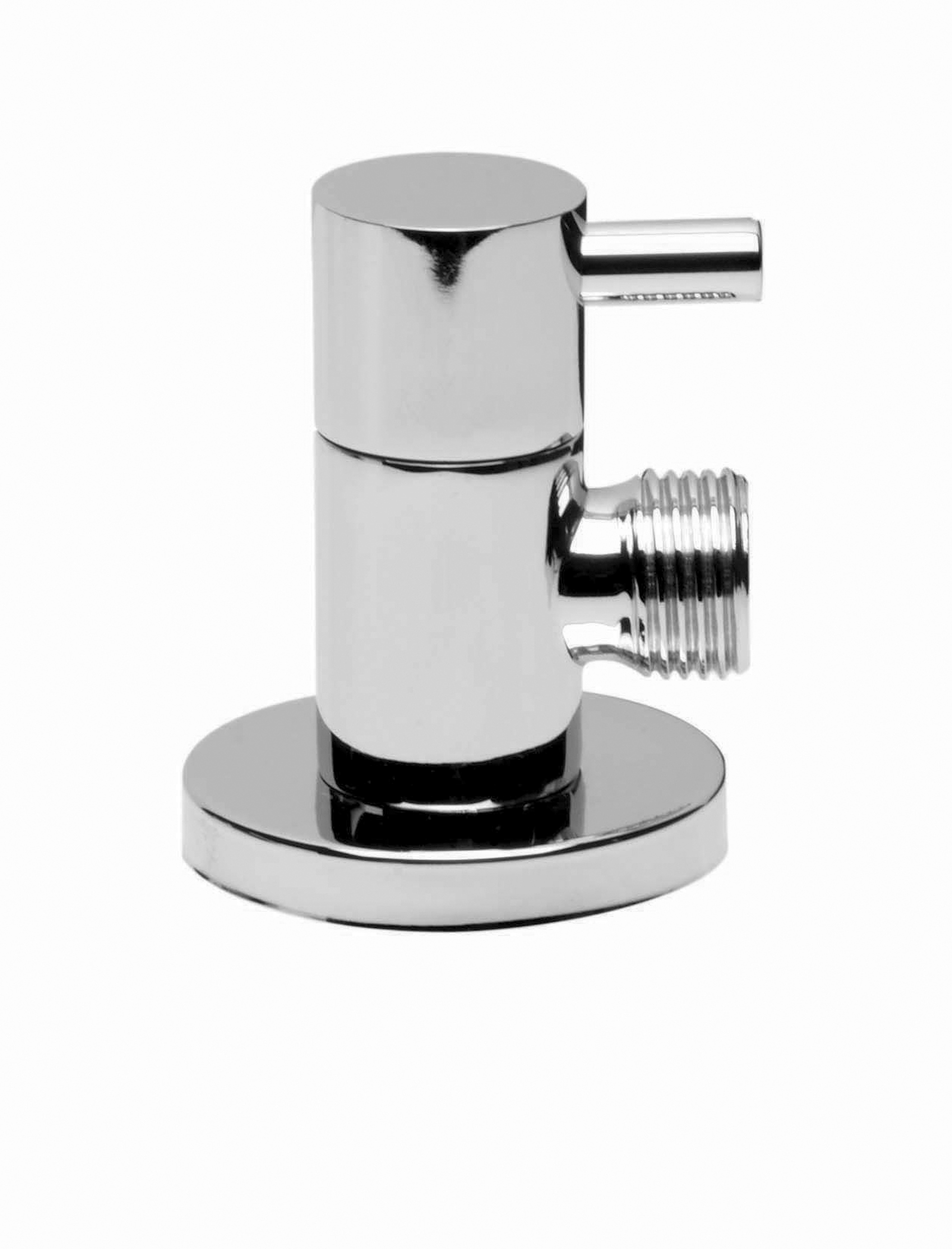 SHOWER outlet elbow with built-in ½" stopcock