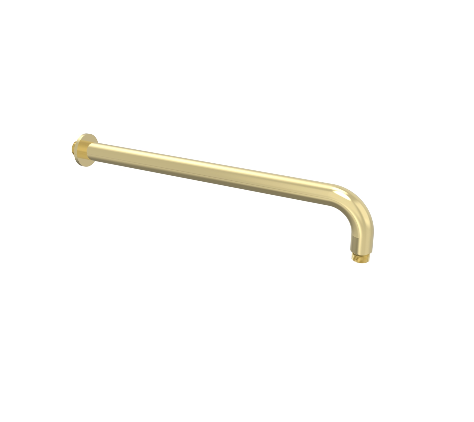 COS 400mm wall mounted shower arm - Brushed Brass