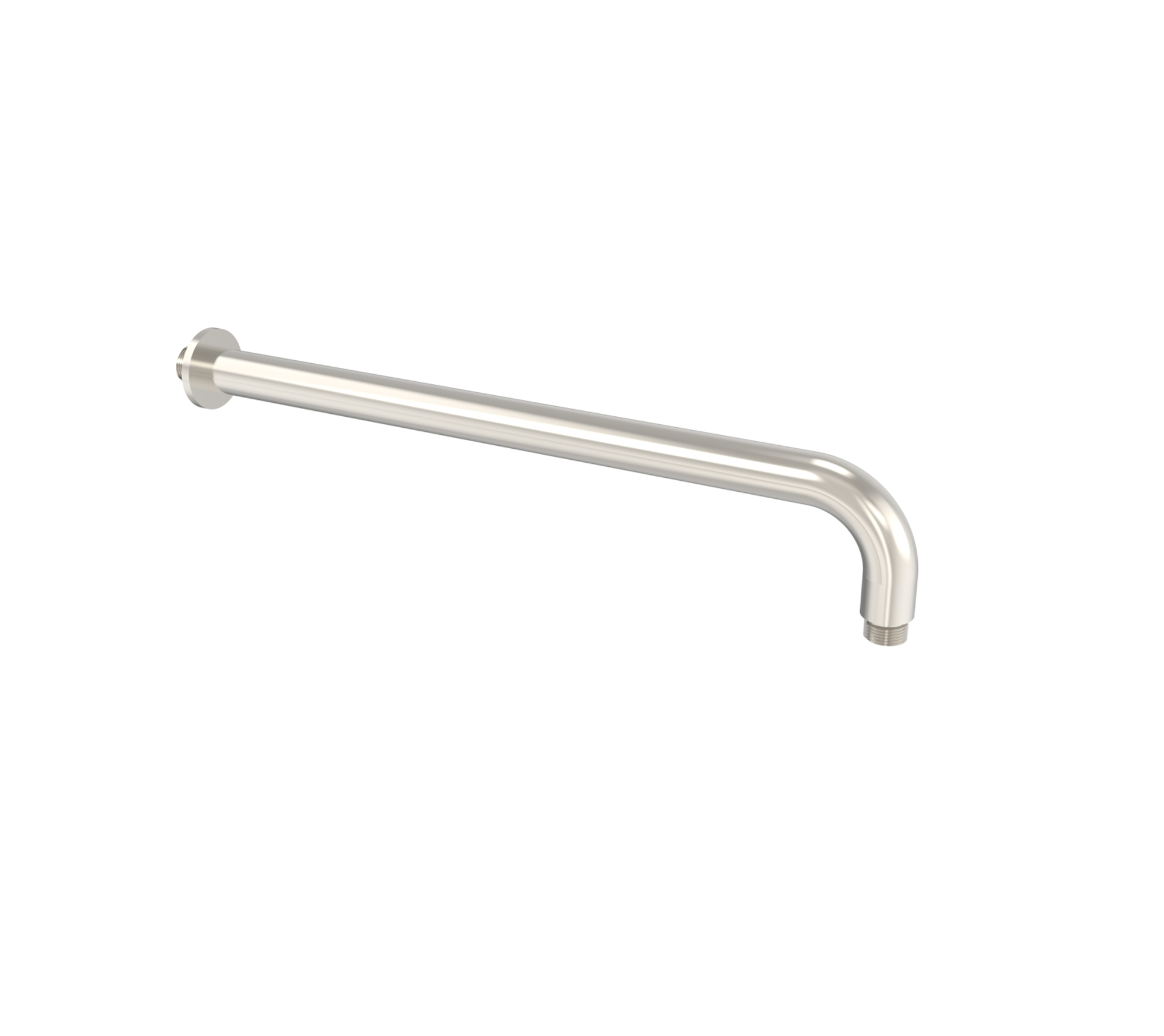 COS 400mm wall mounted shower arm - Brushed Nickel
