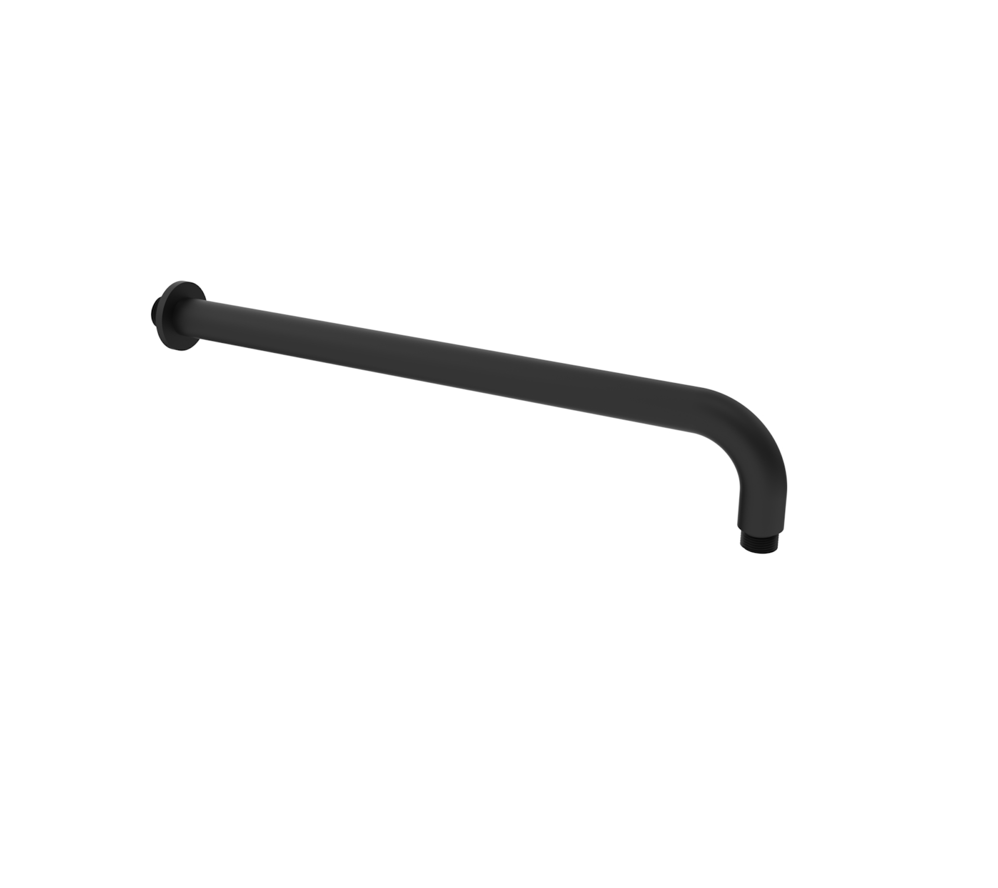 COS 400mm wall mounted shower arm - Matte Black