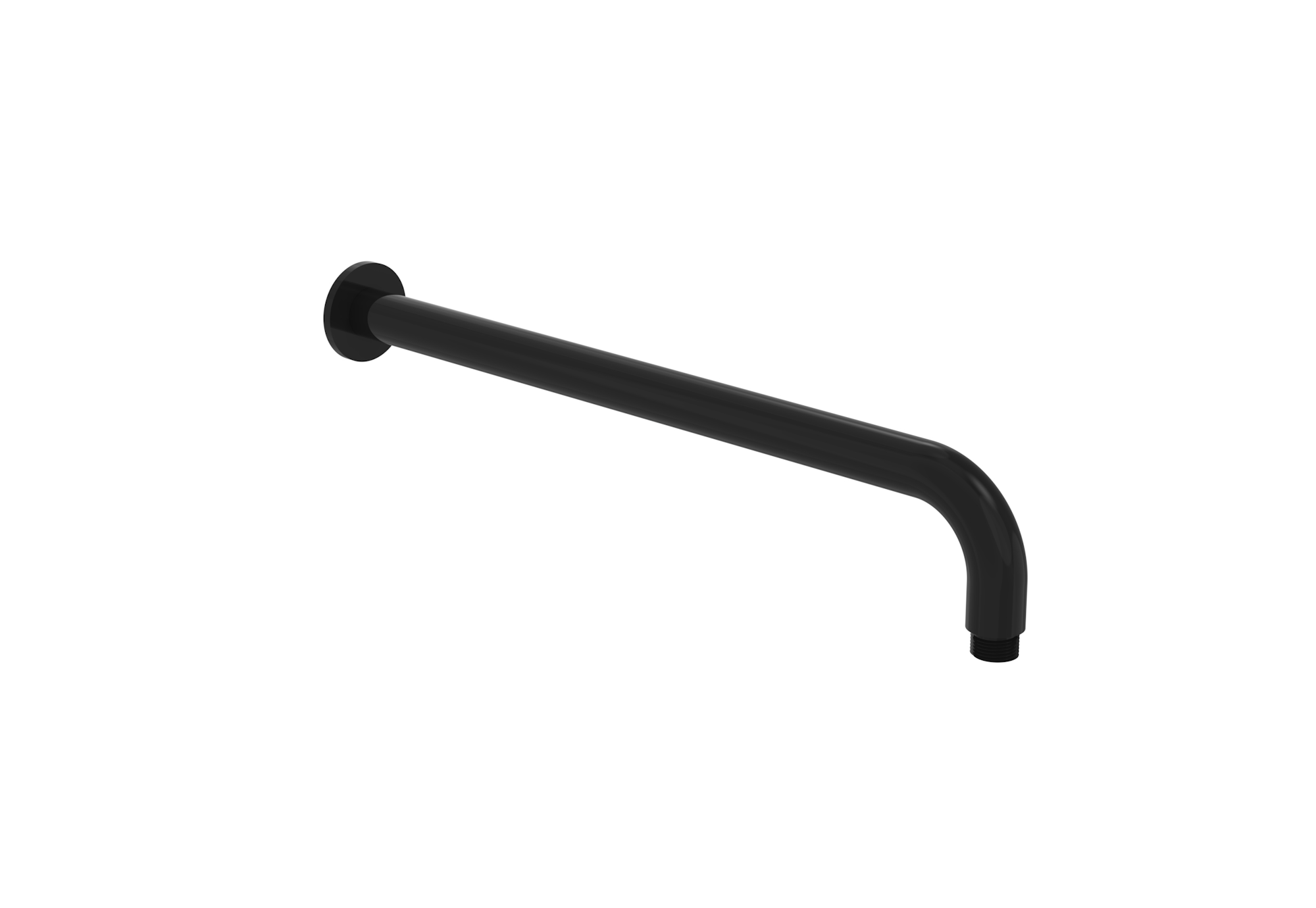 COS 400mm wall mounted shower arm - Satin Black
