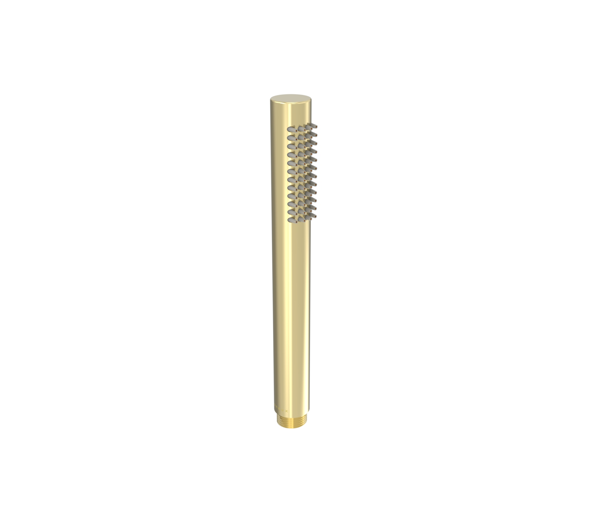 COS slim round shower handset - Brushed Brass