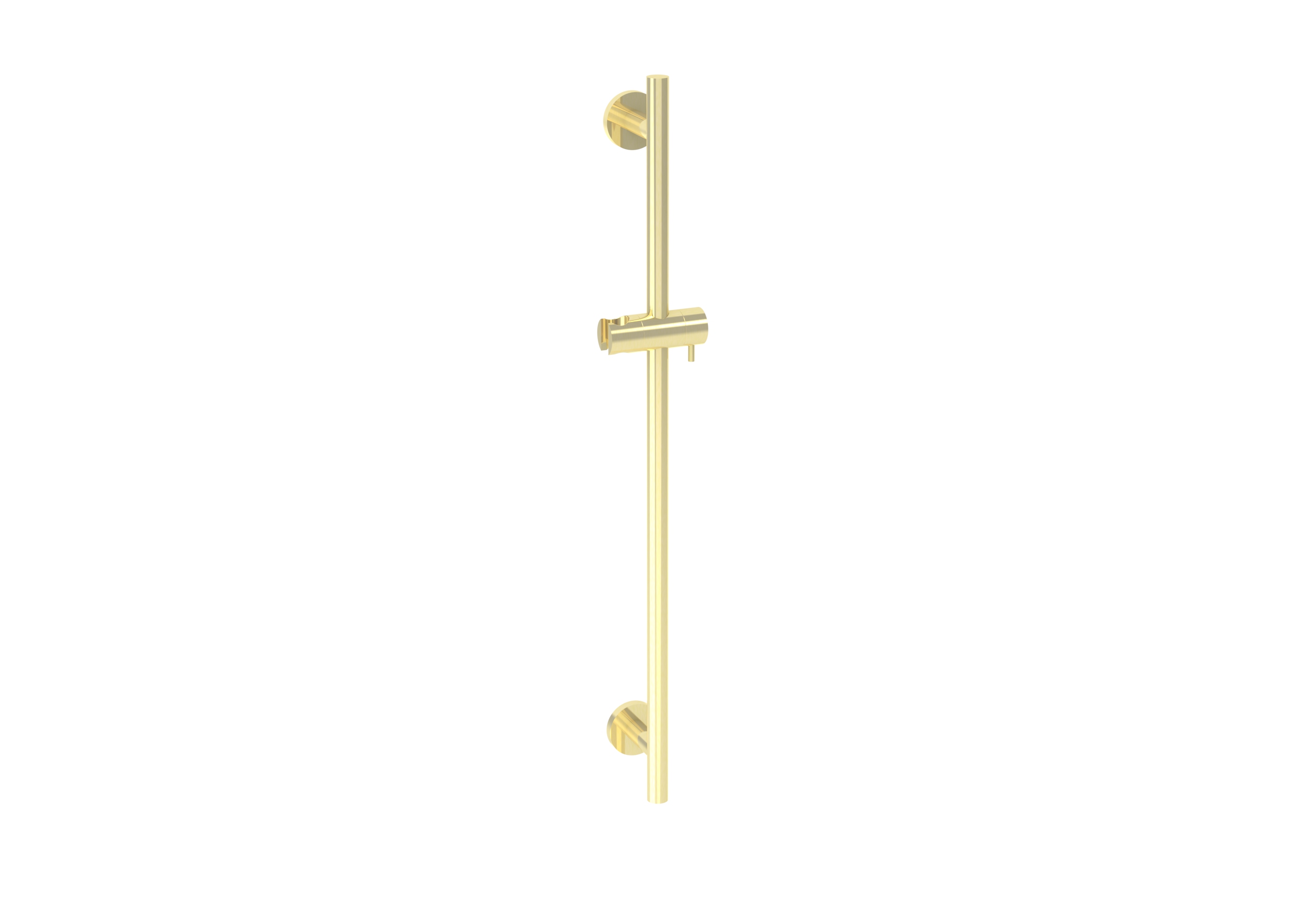 COS round shower slider rail - Brushed Brass