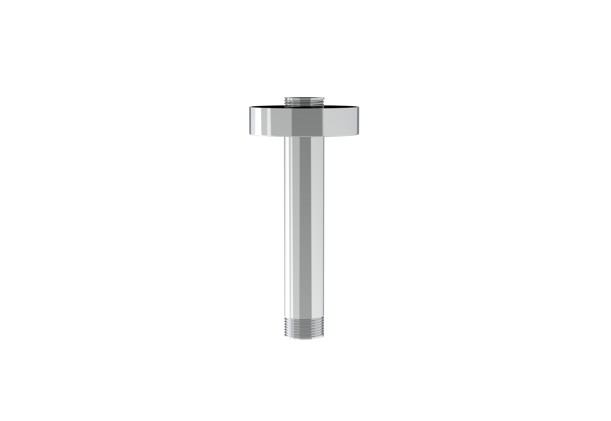 COS 100mm round ceiling mounted shower arm - Chrome