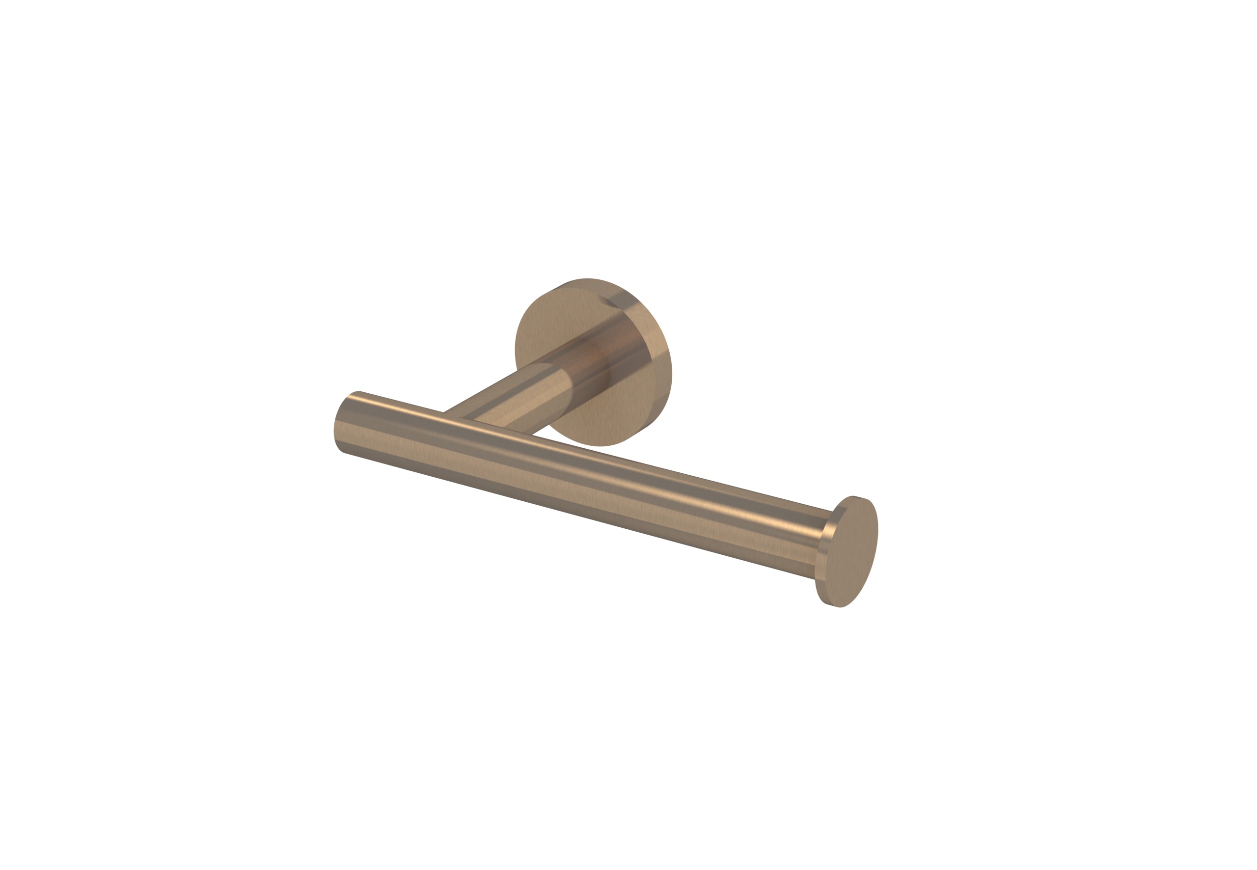 COS toilet roll holder - Brushed Bronze