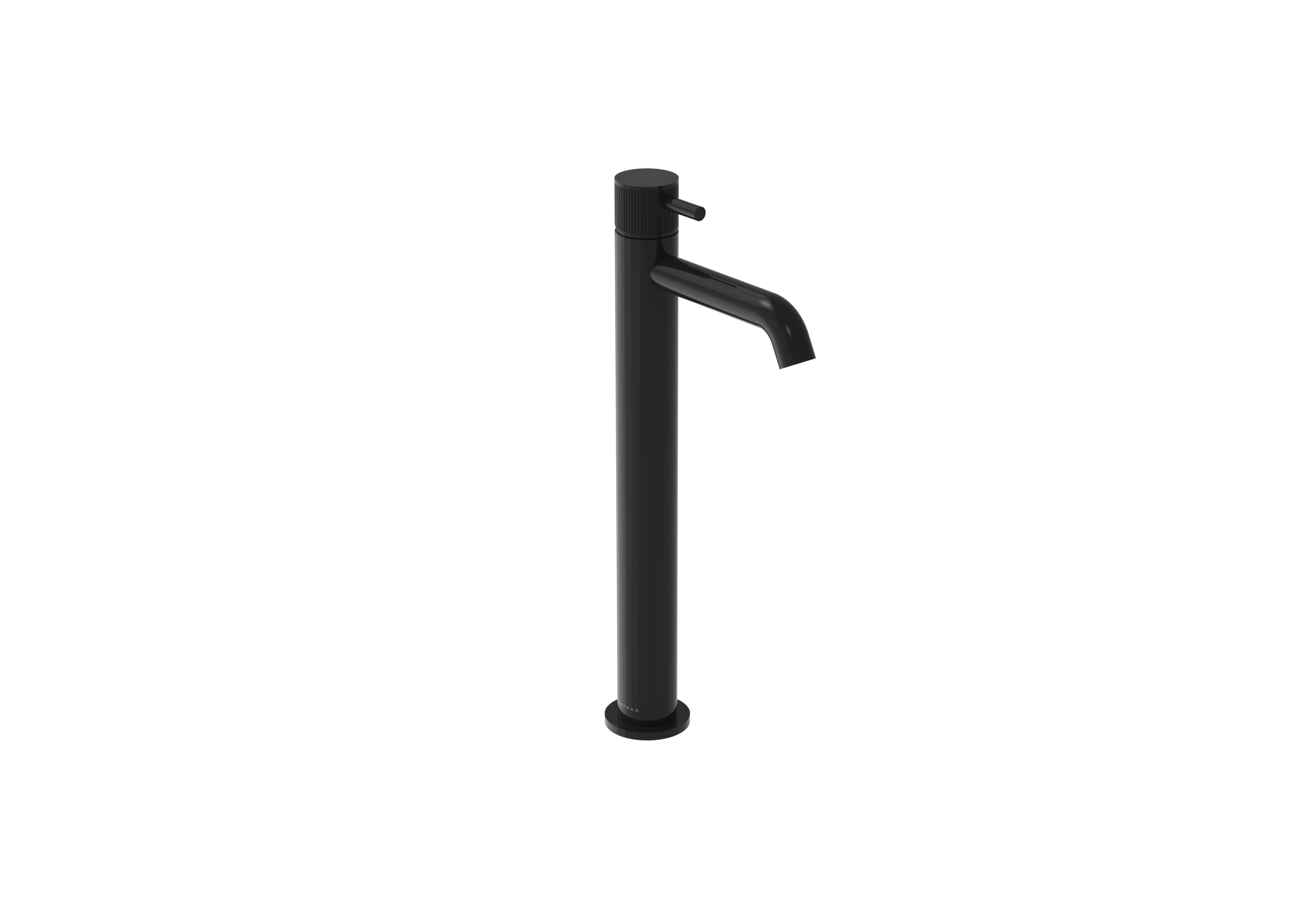 COS Tall Basin mixer KIT - w/ Fluted handle - Satin Black (PVD)