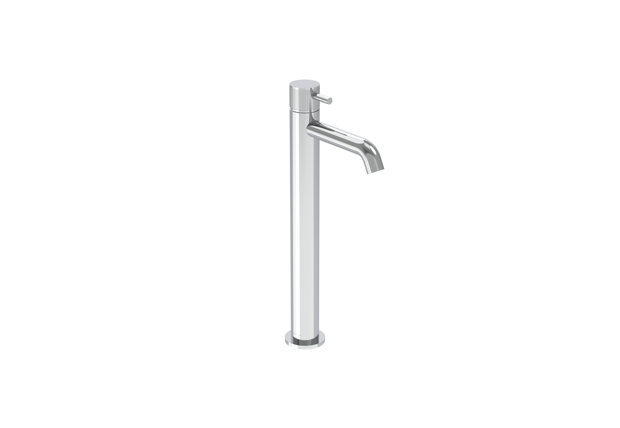COS Tall Basin mixer KIT - w/ Fluted handle - Chrome