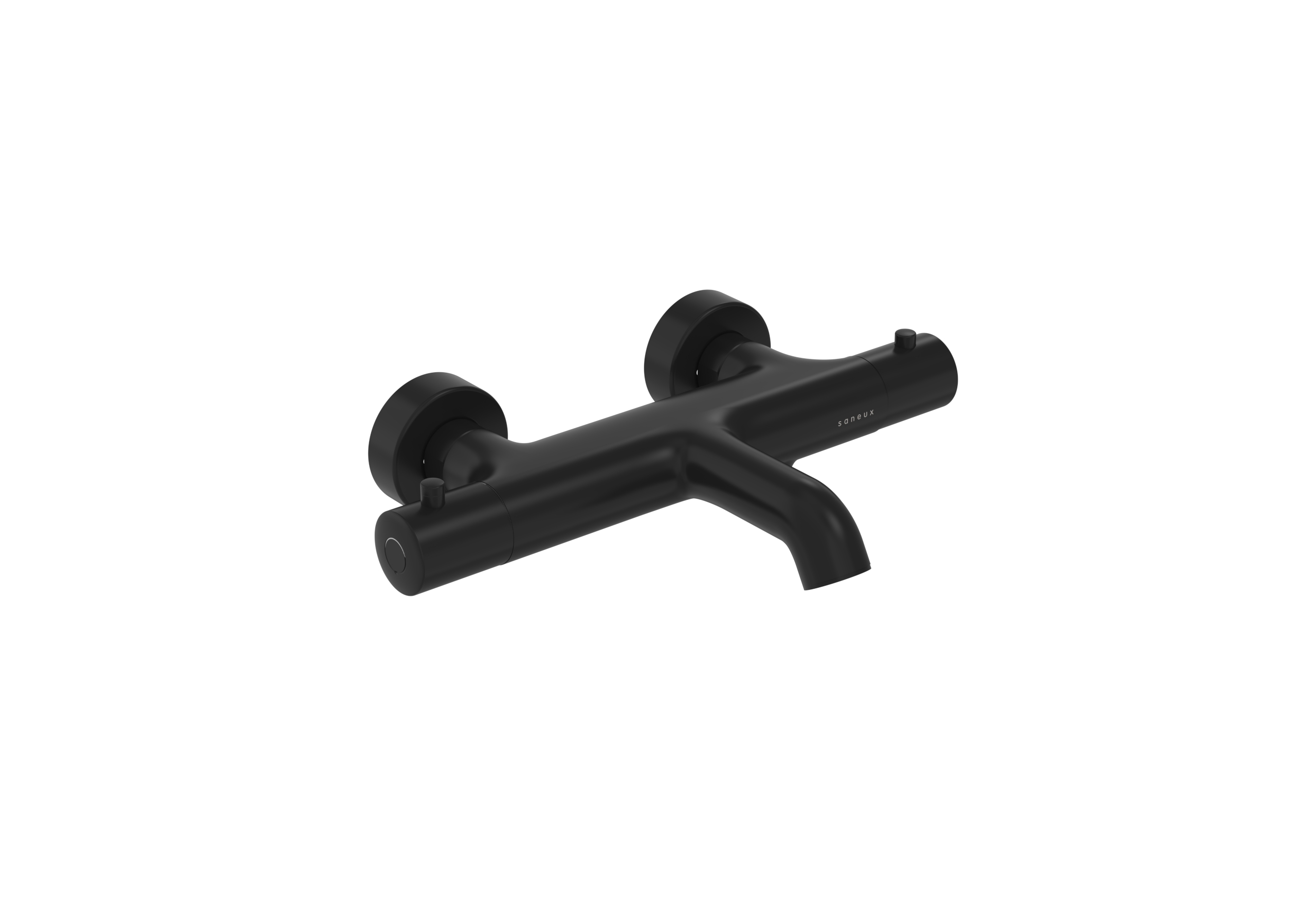 COS Thermostatic Bath Shower Mixer - Satin Black (PVD)