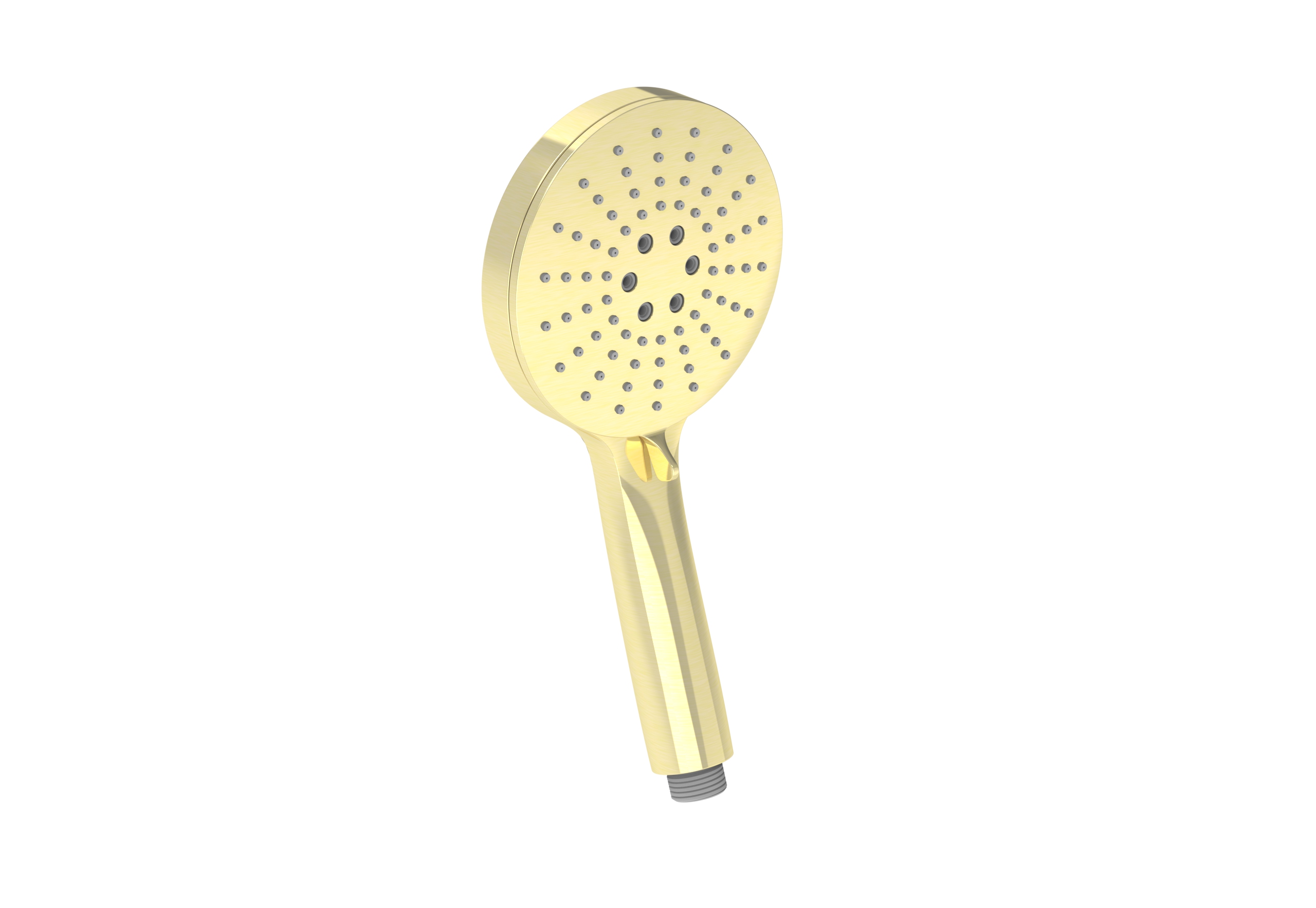 COS 3 function shower handset - Brushed Brass