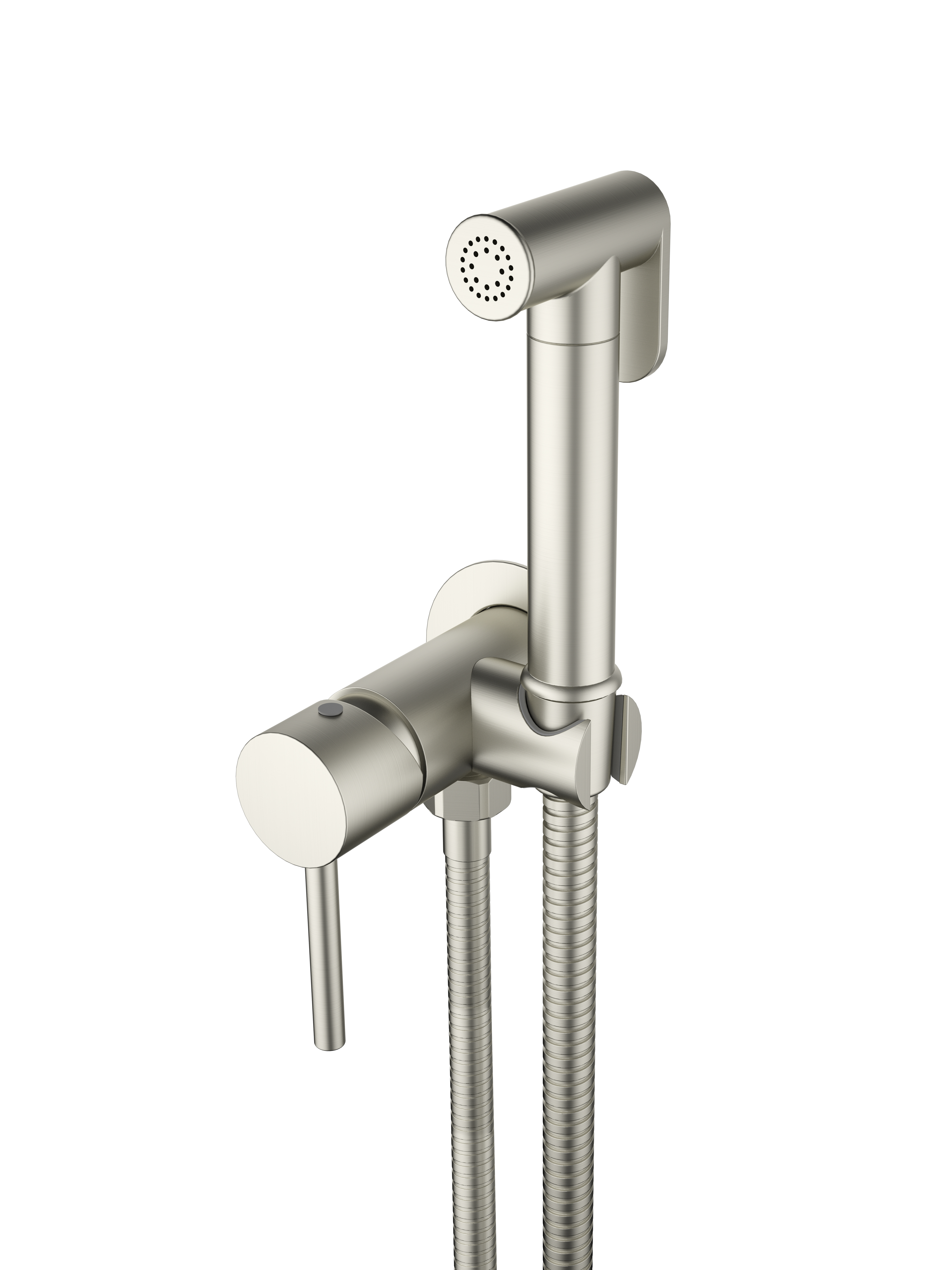 COS Douche Kit with Classic Handle - Brushed Nickel