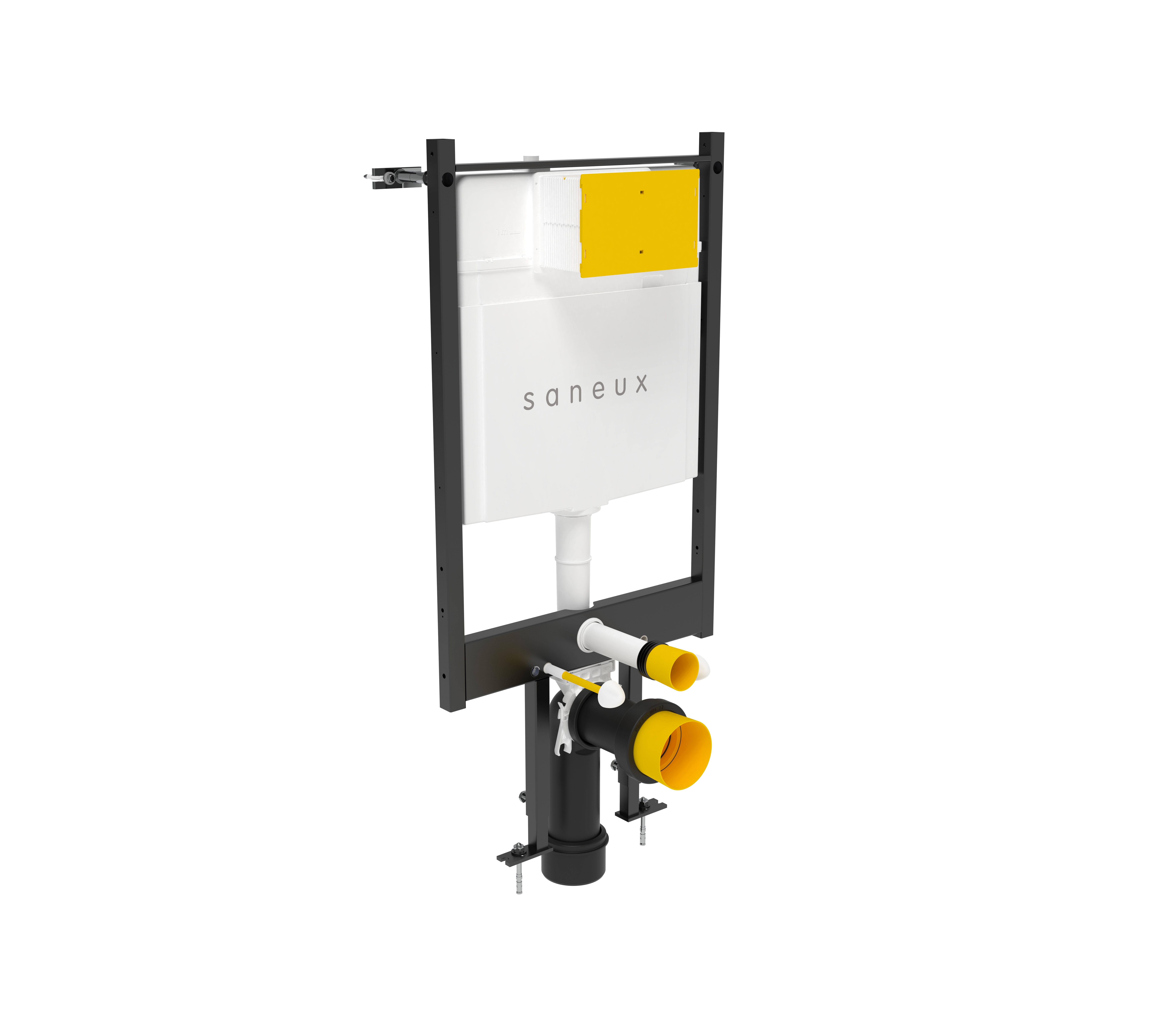 FLUSHE 2.0 1140/85mm universal ultra slim framed cistern with front flush