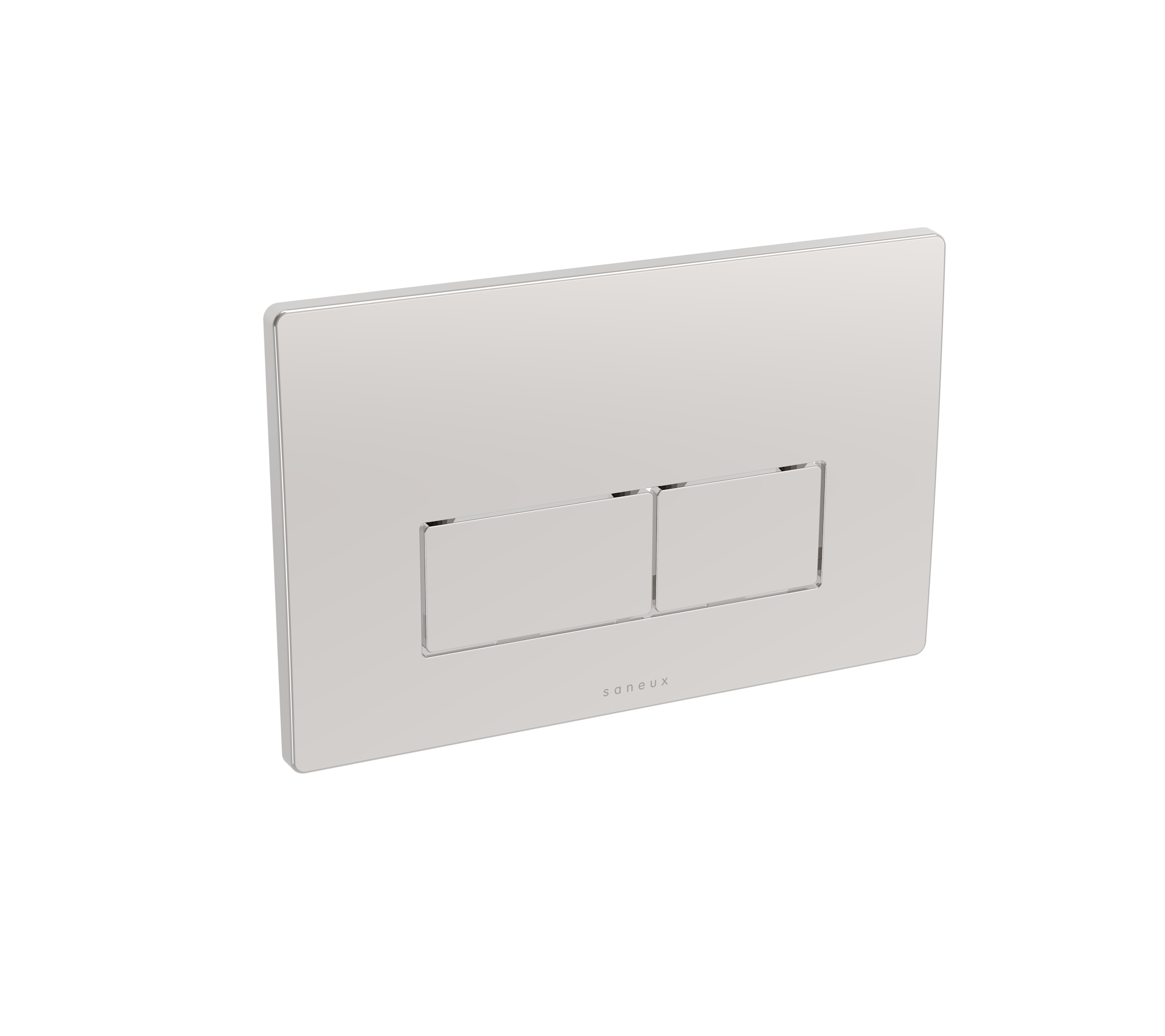 FLUSHE 2.0 square flush plate - Polished Stainless Steel