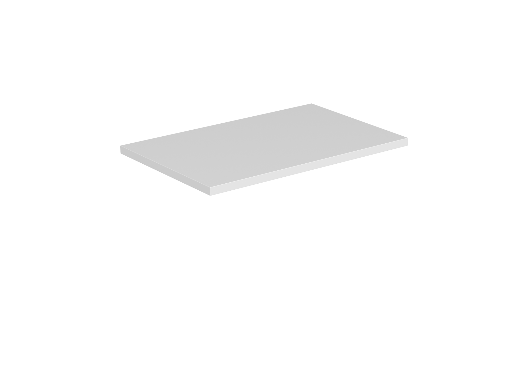 AUSTEN 72cm countertop - Gloss White