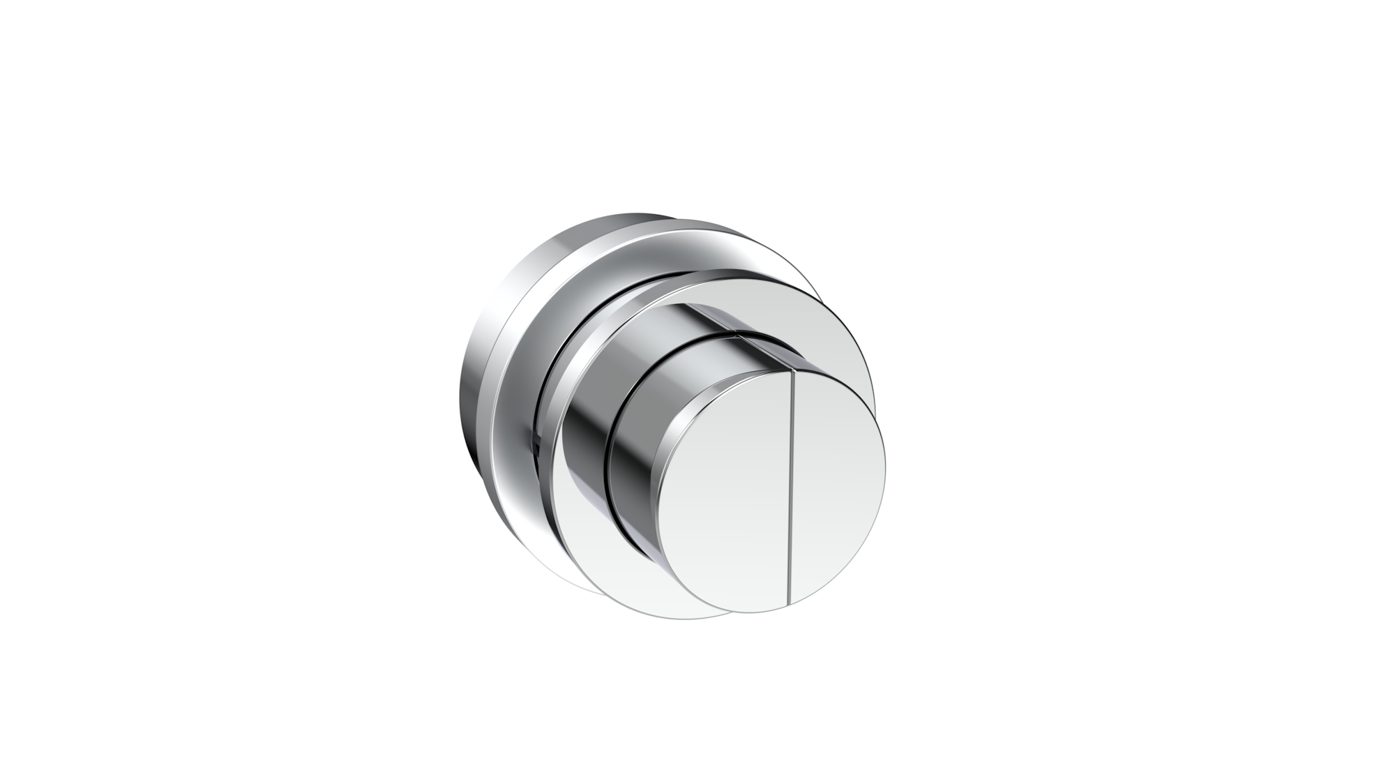 FLUSHE 2.0 brass flush button (for HC2030) - Chrome