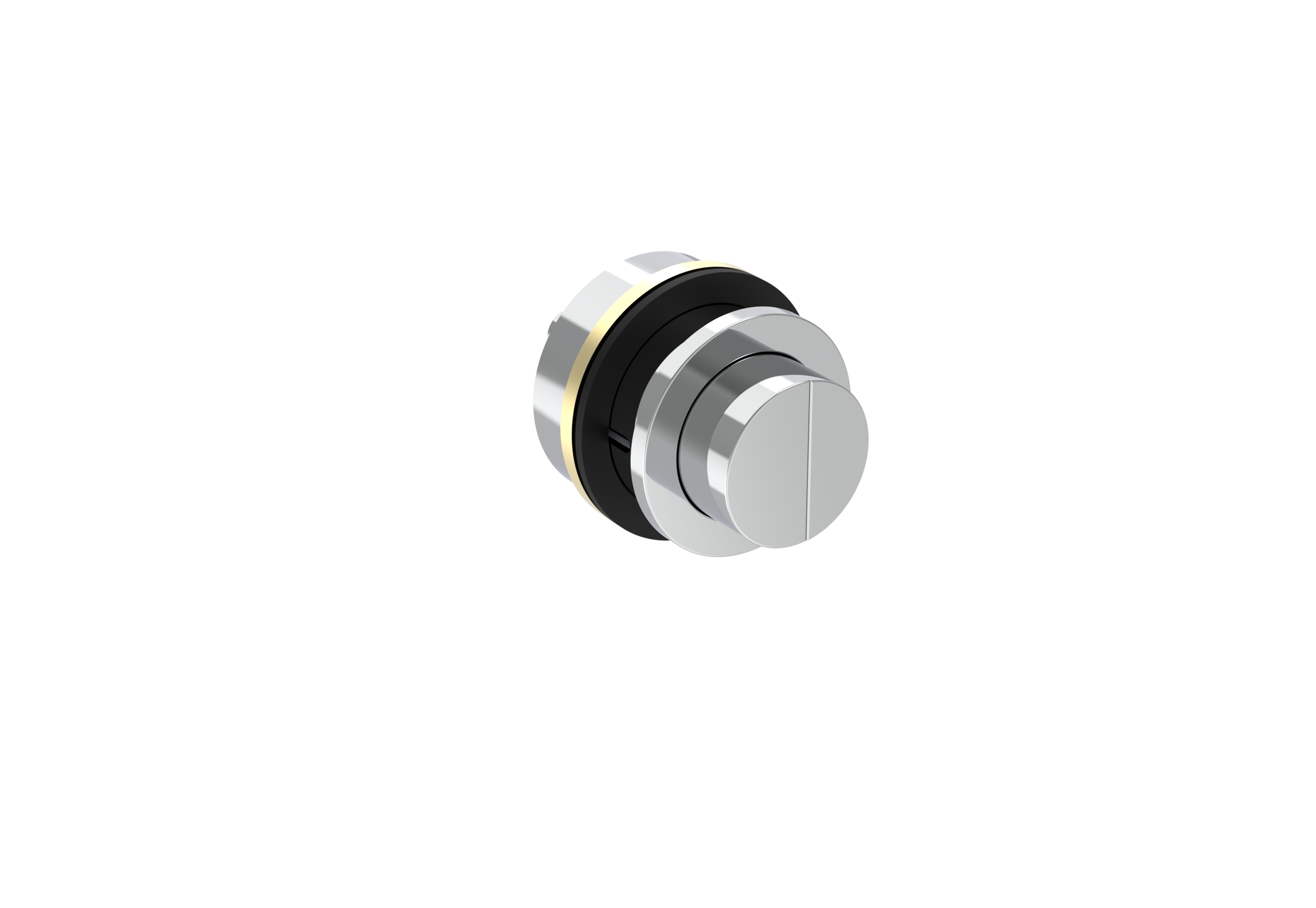 FLUSHE 2.0 brass flush button (for HC2030) - Chrome
