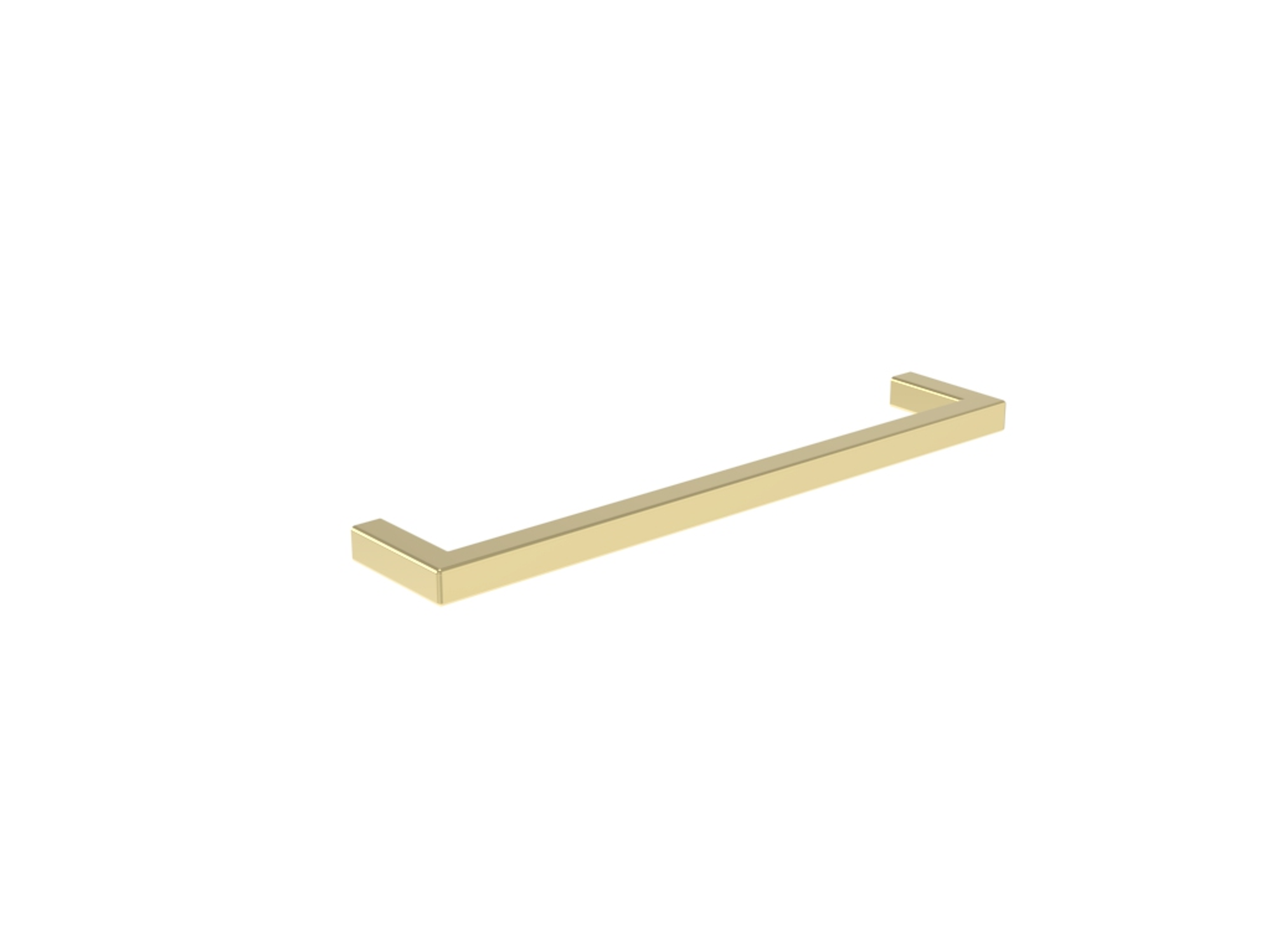 BERLIN 168mm handle - Brushed Brass - 160mm Centres