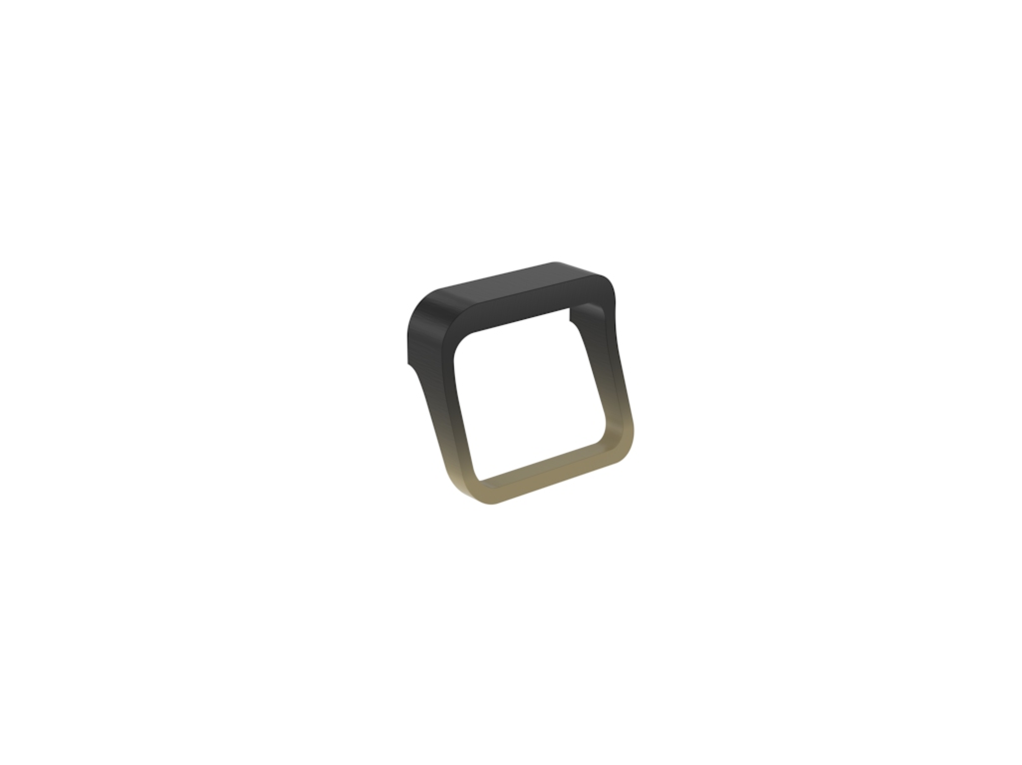 TALLINN 65mm handle - Ombre (Black & Gold) - 32mm Centres