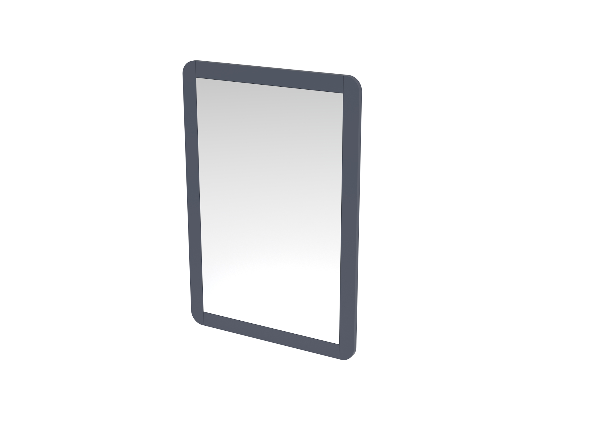 HYDE 55cm 1 door recessed electric mirror cabinet (RH) - Matte Fiord