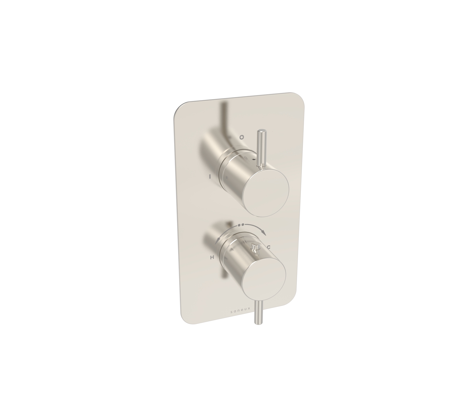 COS 2way thermostatic shower valve kit Brushed Nickel