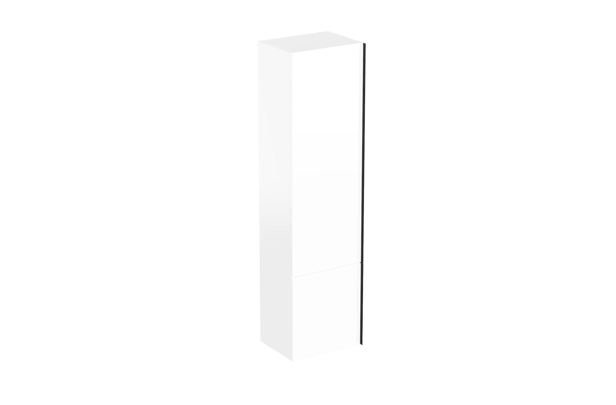 PRAGUE 40x153cm side unit - Gloss White