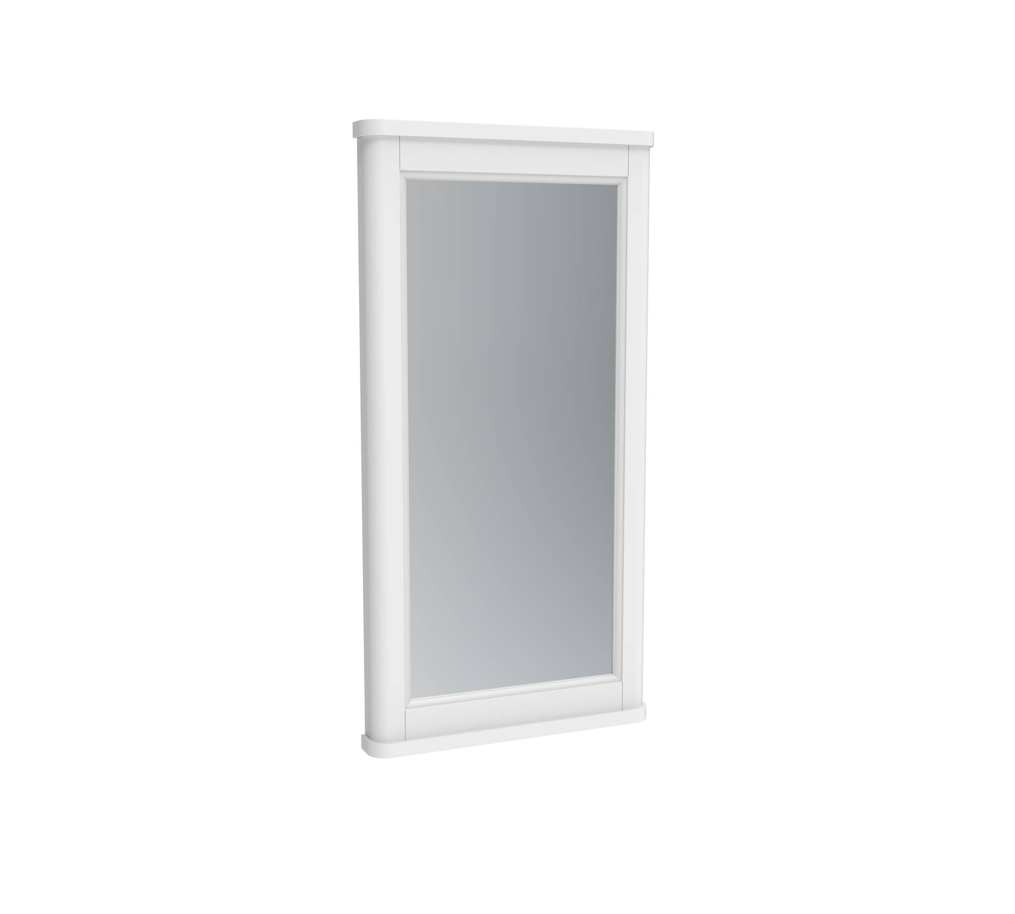 SOFIA 40cm framed mirror - Cotton White
