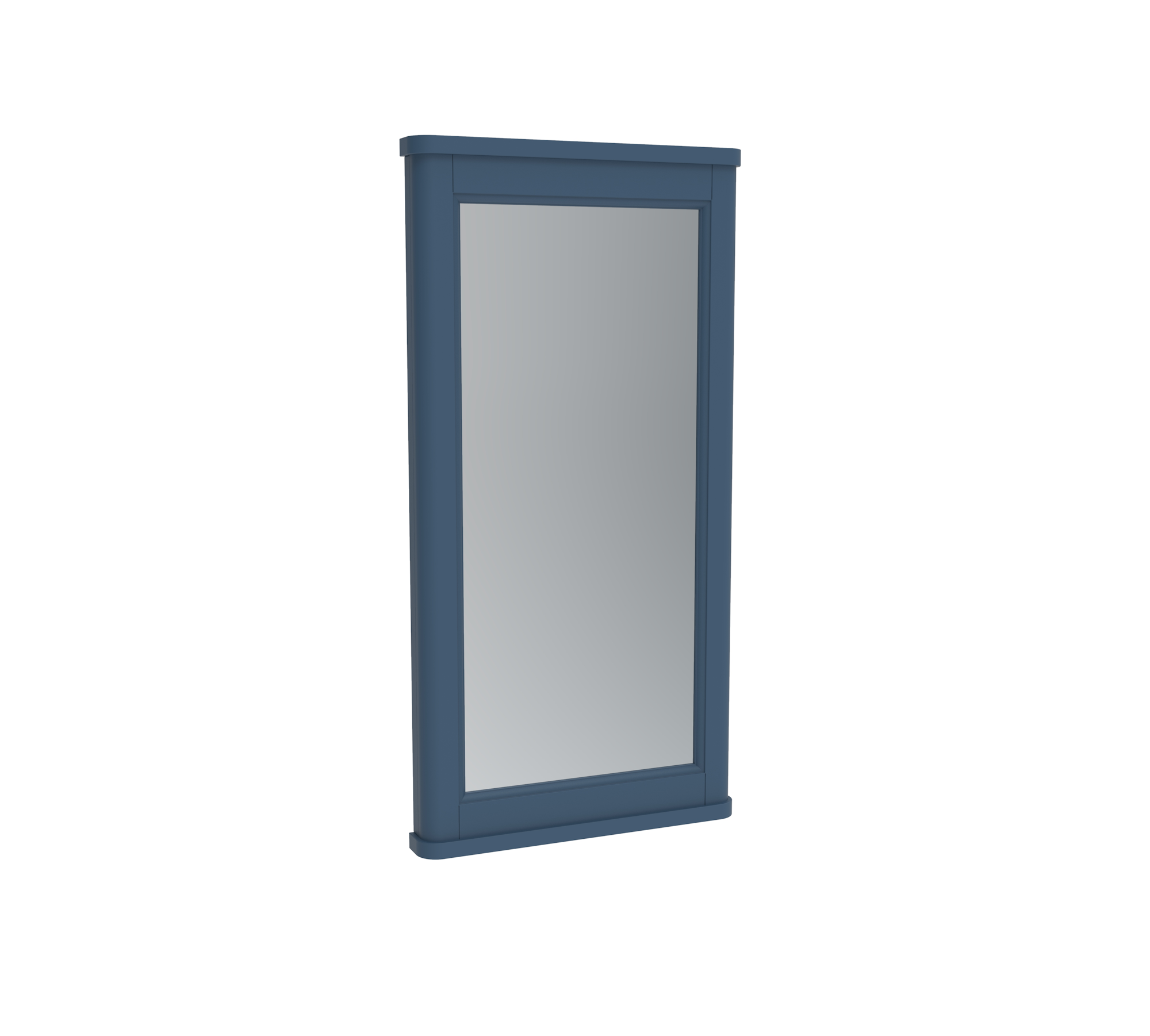 SOFIA 40cm framed mirror - Prussian Blue