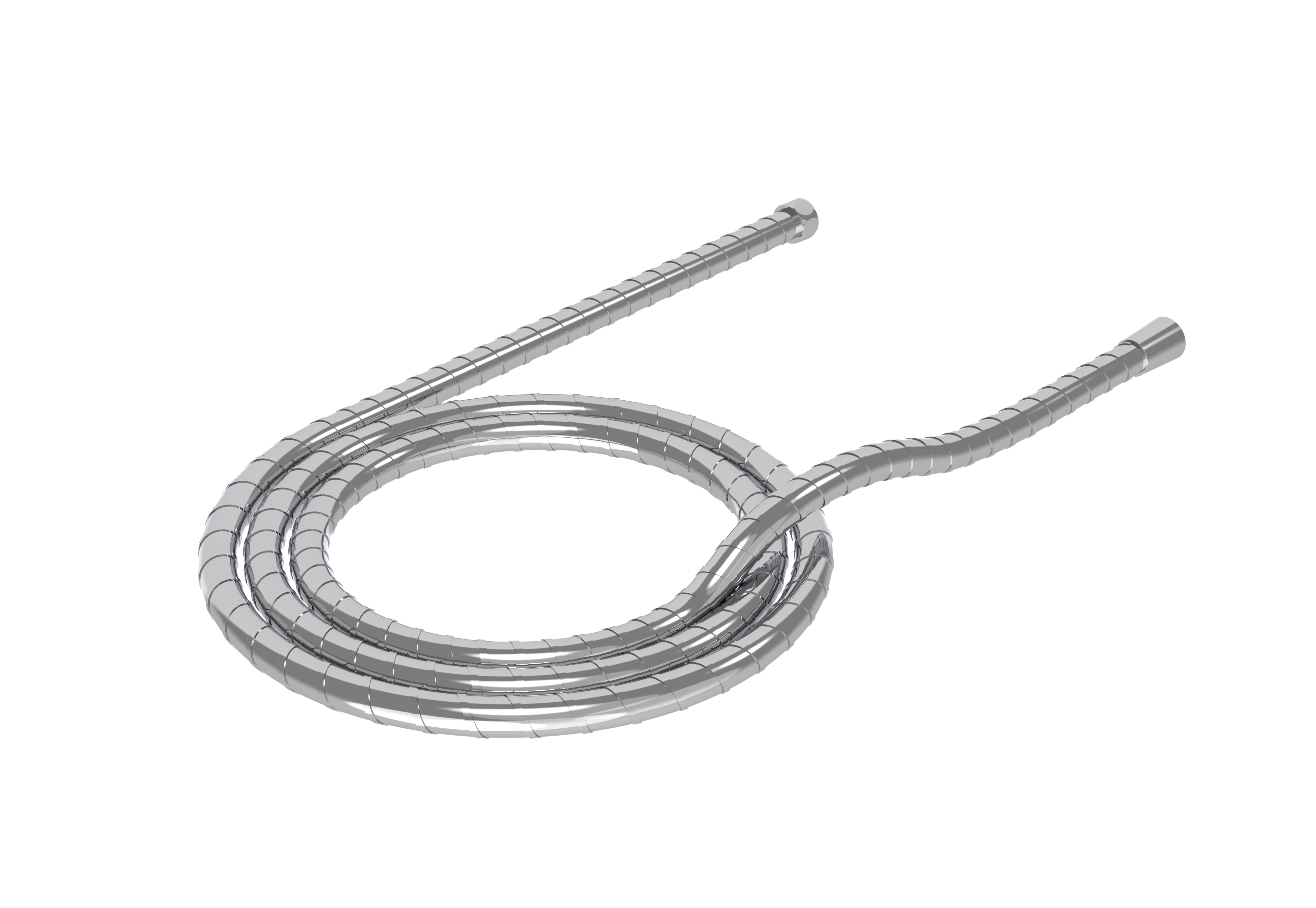 1.5m stainless steel shower hose - Chrome