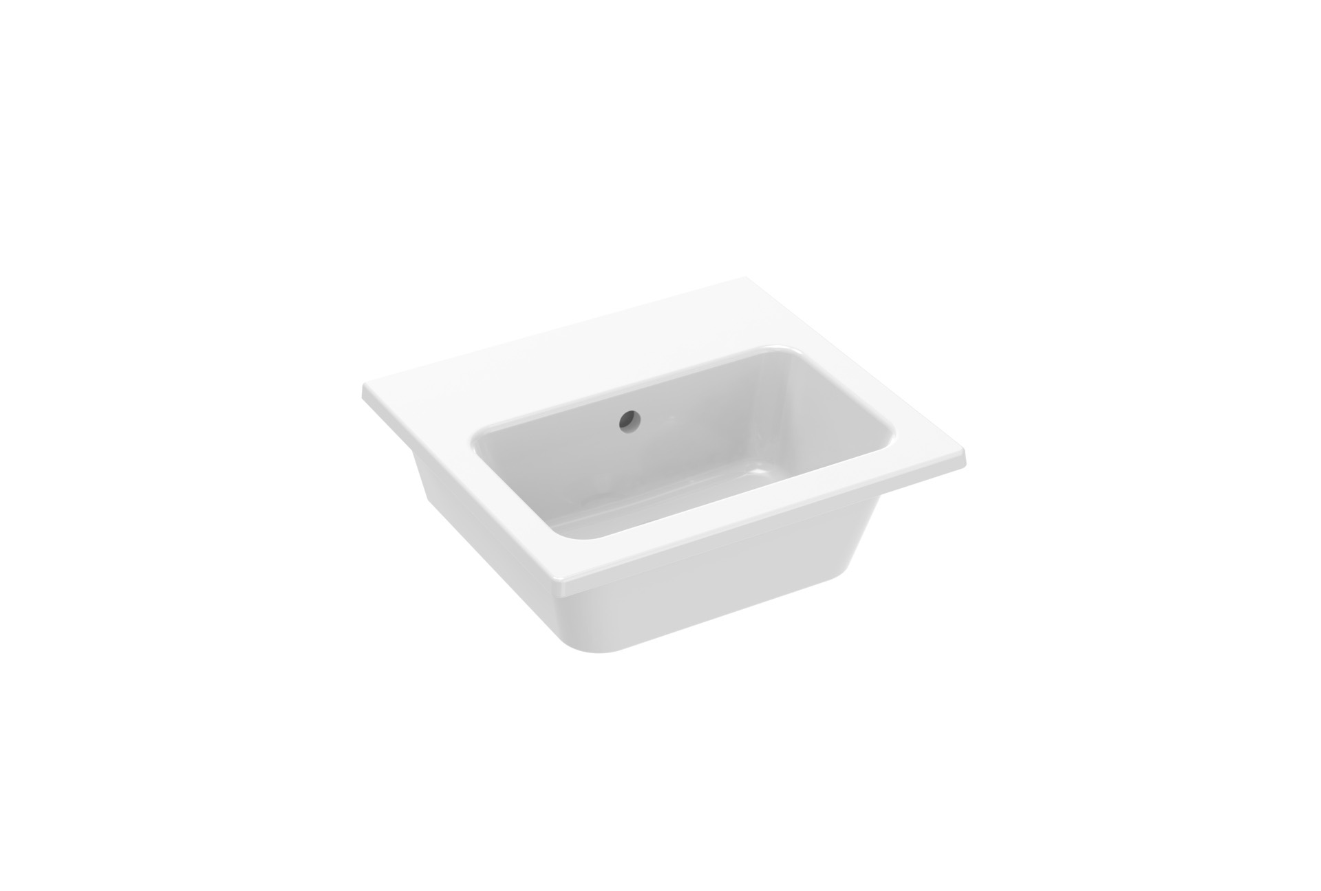 UNI 40x36cm washbasin 0TH