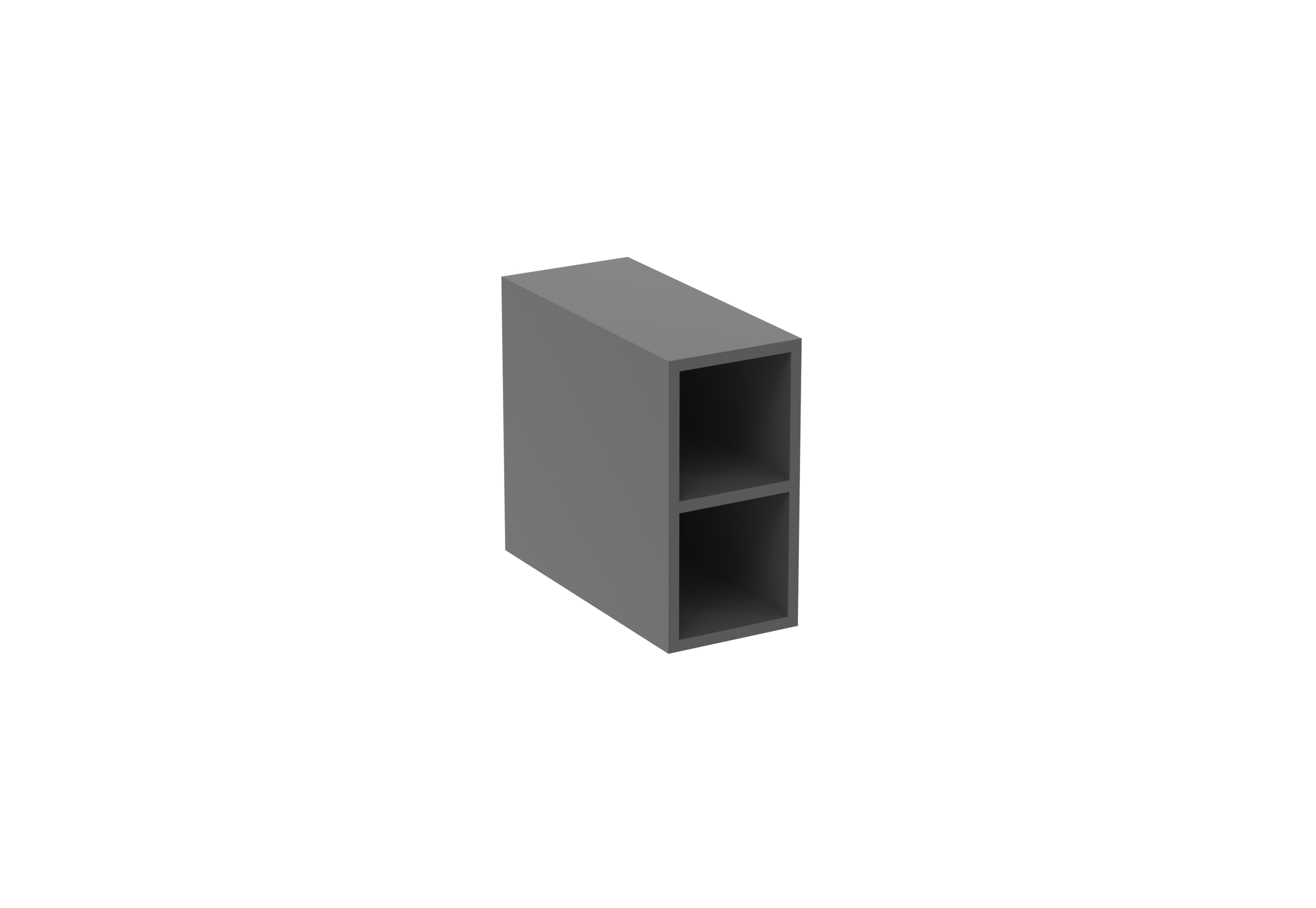 Furniture Spacer unit - 200mm - Matte Anthracite